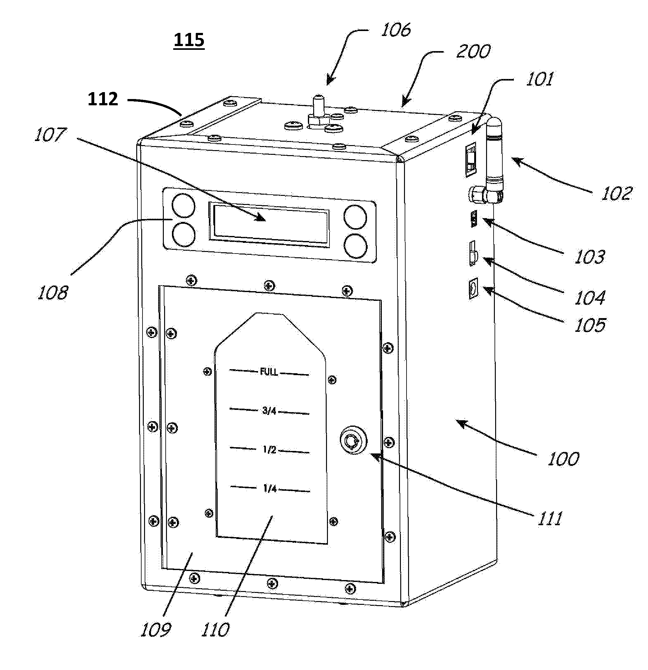 Scenting Nebulizer With Remote Management and Capacitive Liquid Level Sensing