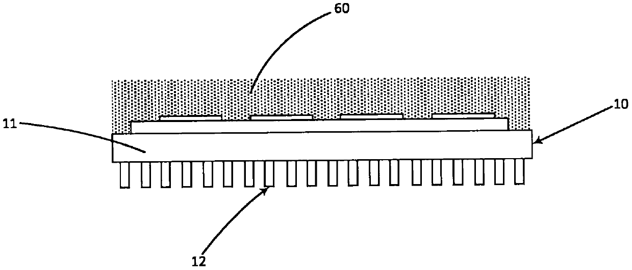 A method and a jig for manufacturing a pin-fin type power module