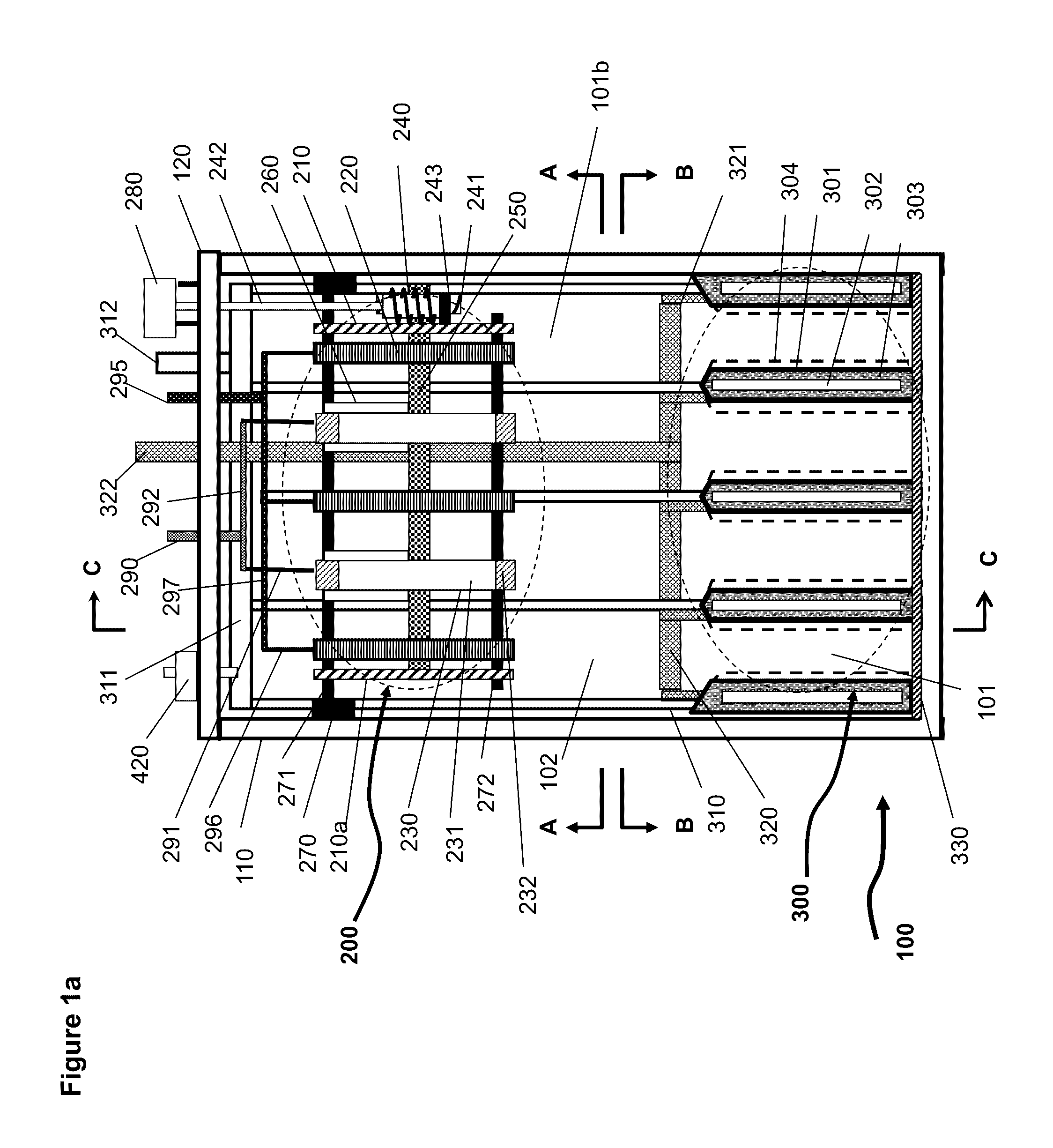 Electrochemical system for storing electricity in metals