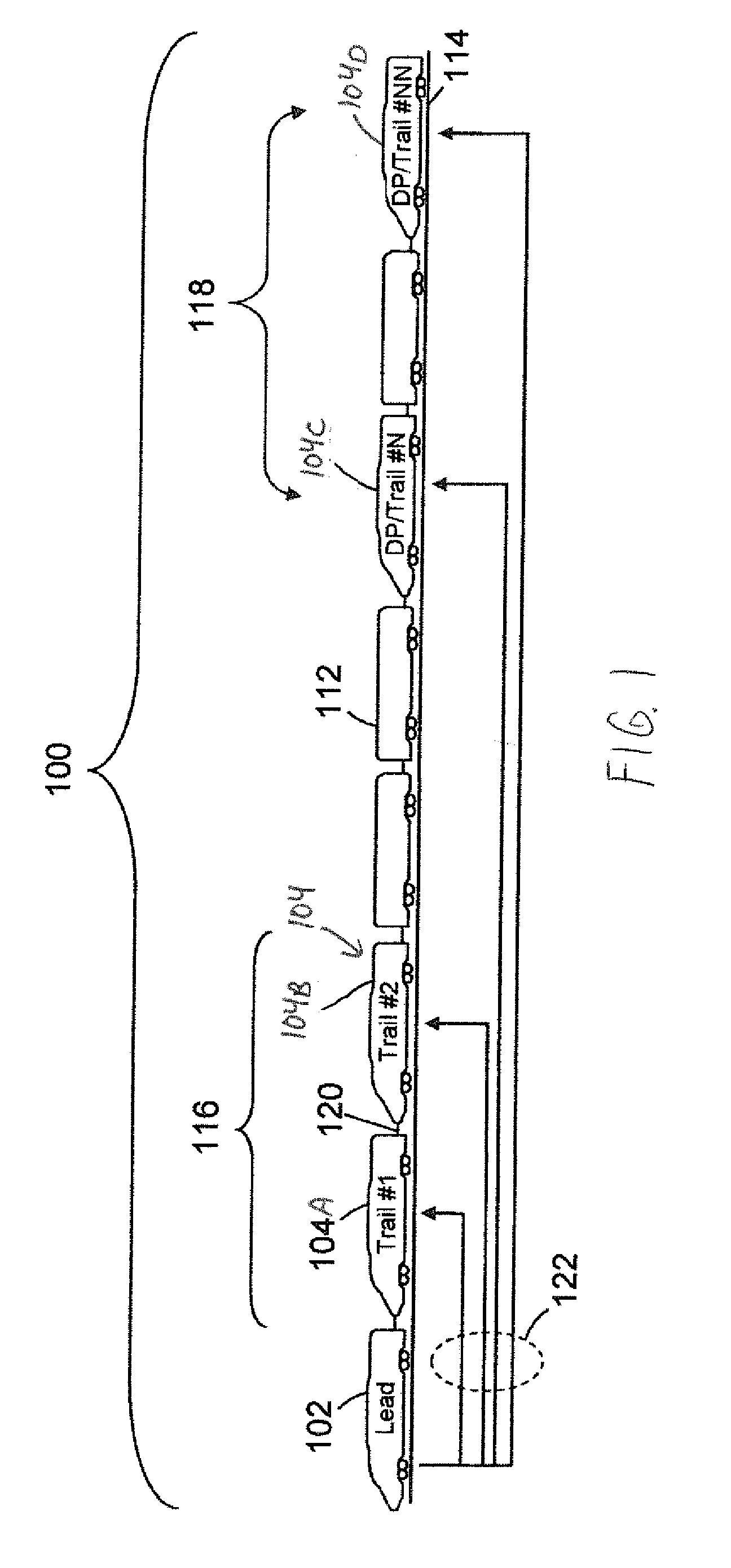 Control system and method for remotely isolating powered units in a vehicle system