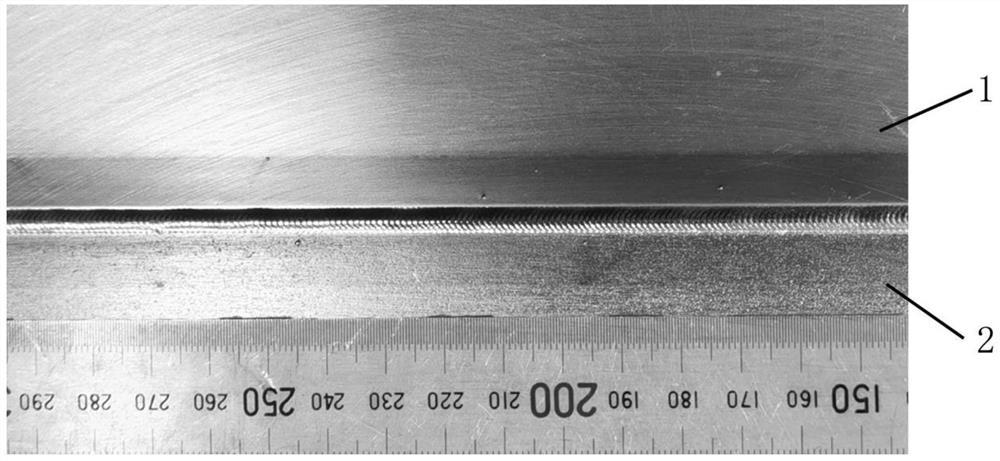 Titanium alloy plate vacuum electron beam welding method and magnetic suspension superconducting low-temperature nitrogen fixation cavity