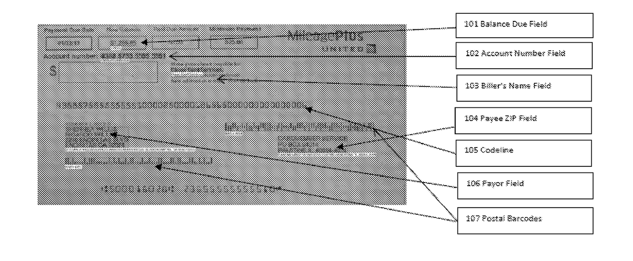 Systems and methods for capturing critical fields from a mobile image of a credit card bill