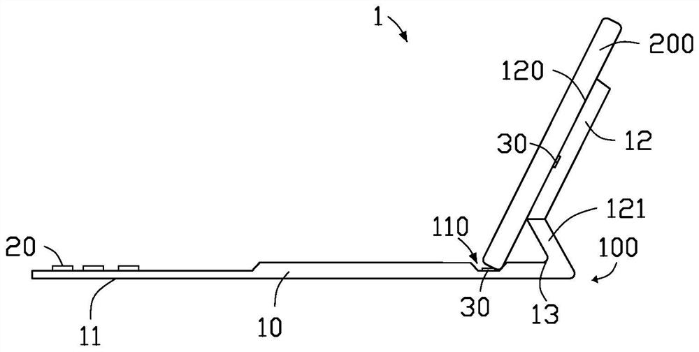 Keyboard cover and electronic device with keyboard cover