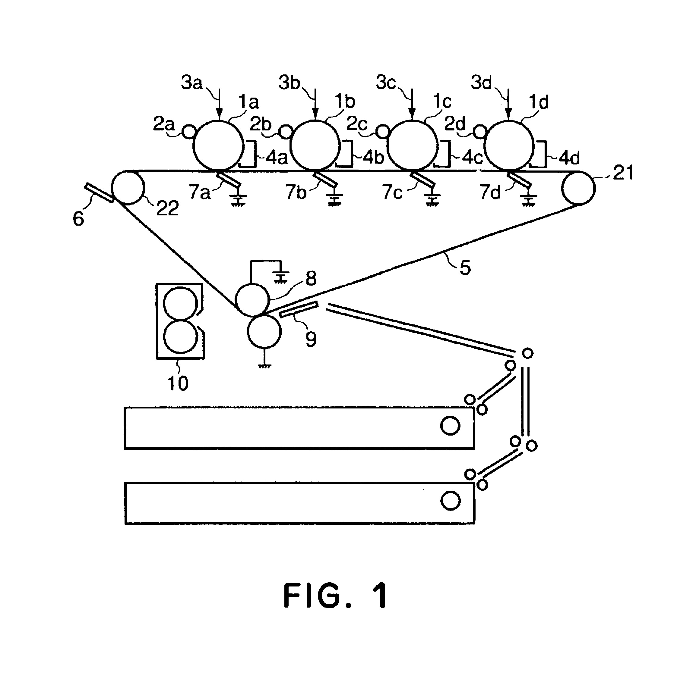 Belt whose epsilonbreak/epsilonmax ratio is within a predetermined range and image forming apparatus having such belt