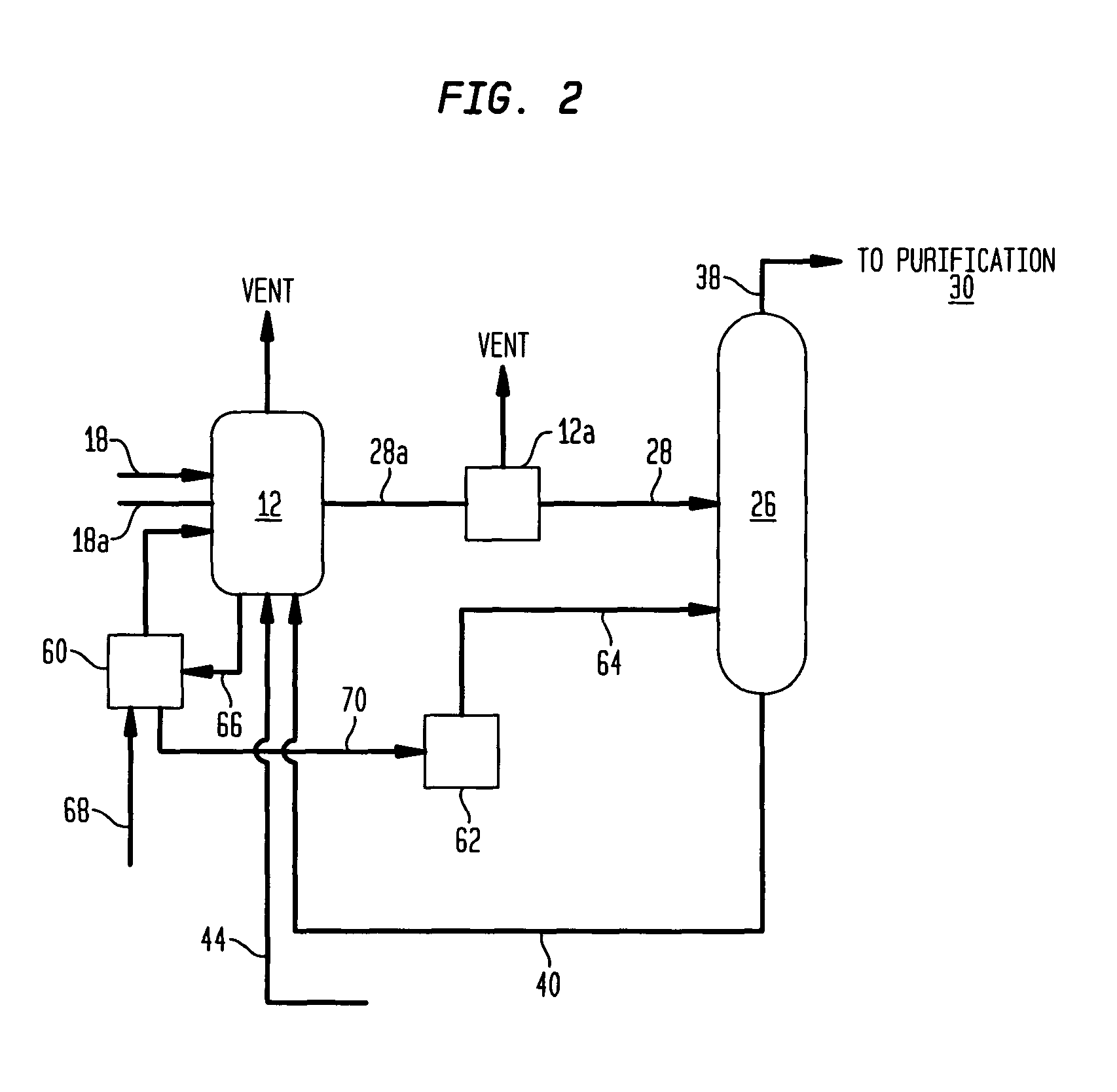 Method and apparatus for carbonylating methanol with acetic acid enriched flash stream