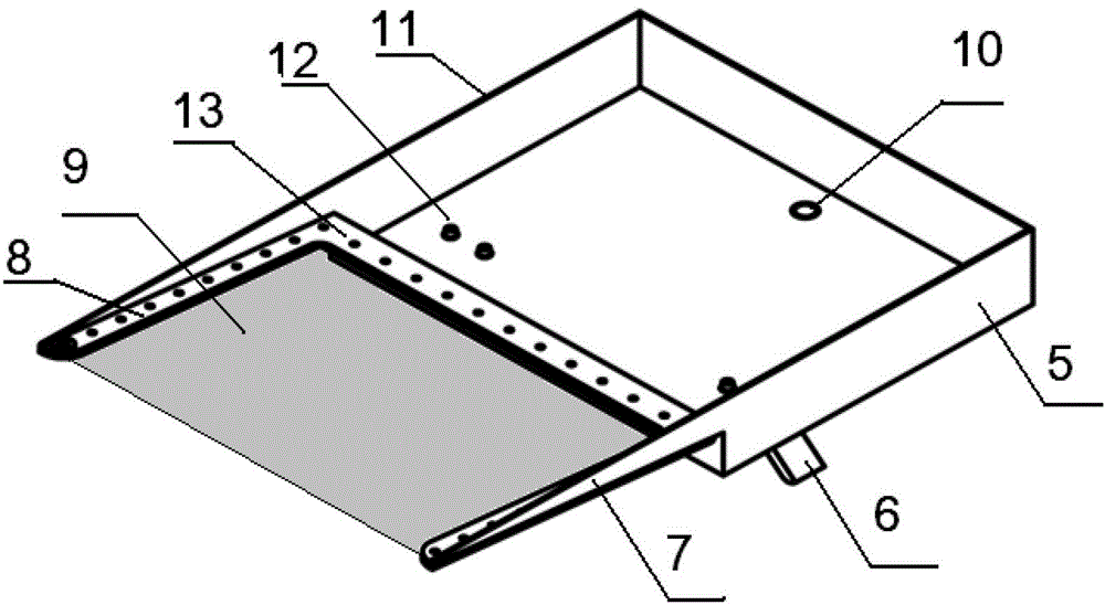 Recycling device of light water coupling agent for supersonic inspection on heat transfer branch pipe of heavy water reactor power station