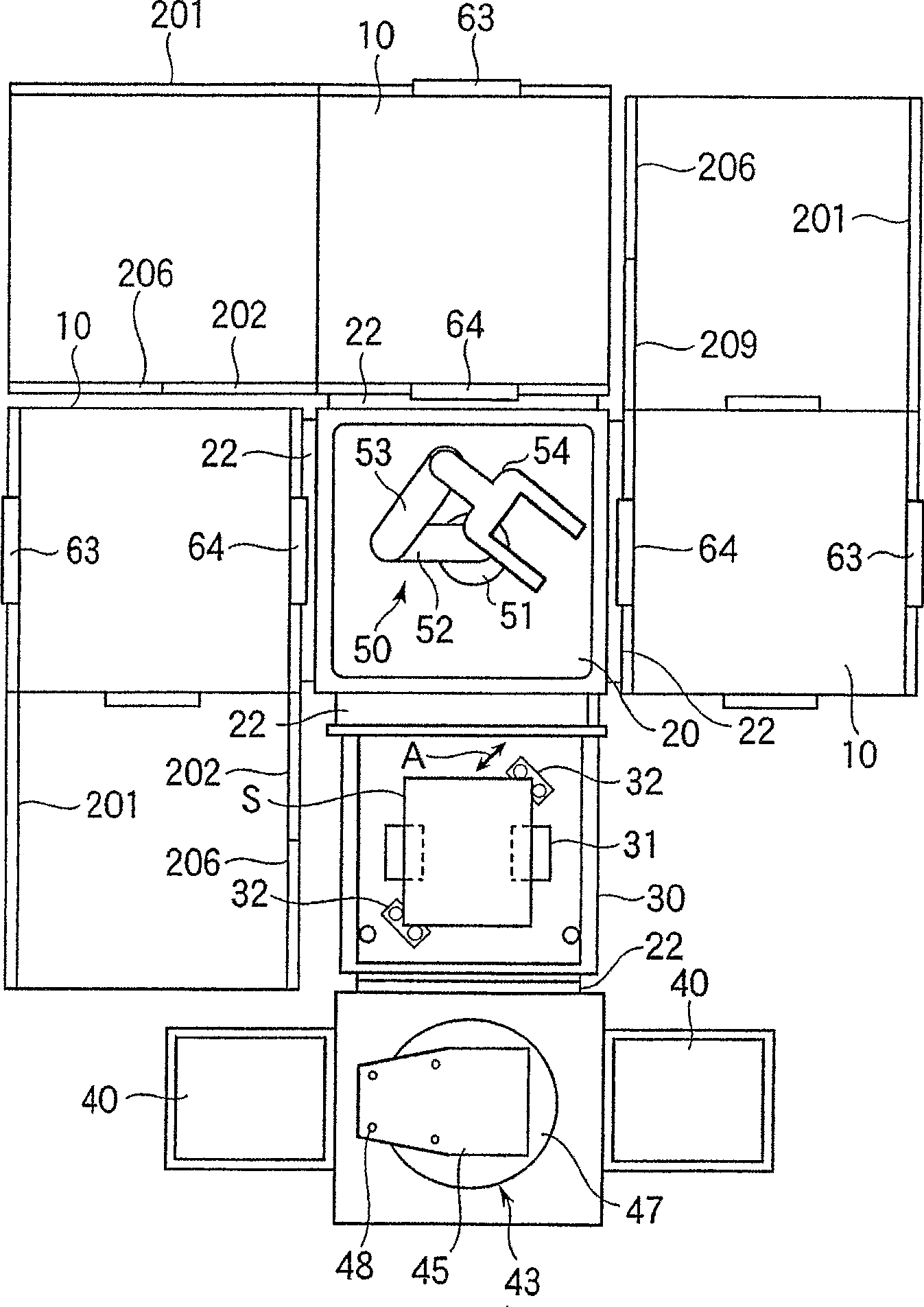 Substrate processing device and substrate processing system