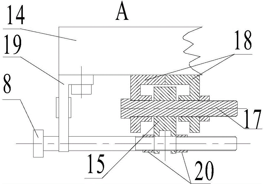 Rope-breaking anti-sliding device for inclined well mine vehicle