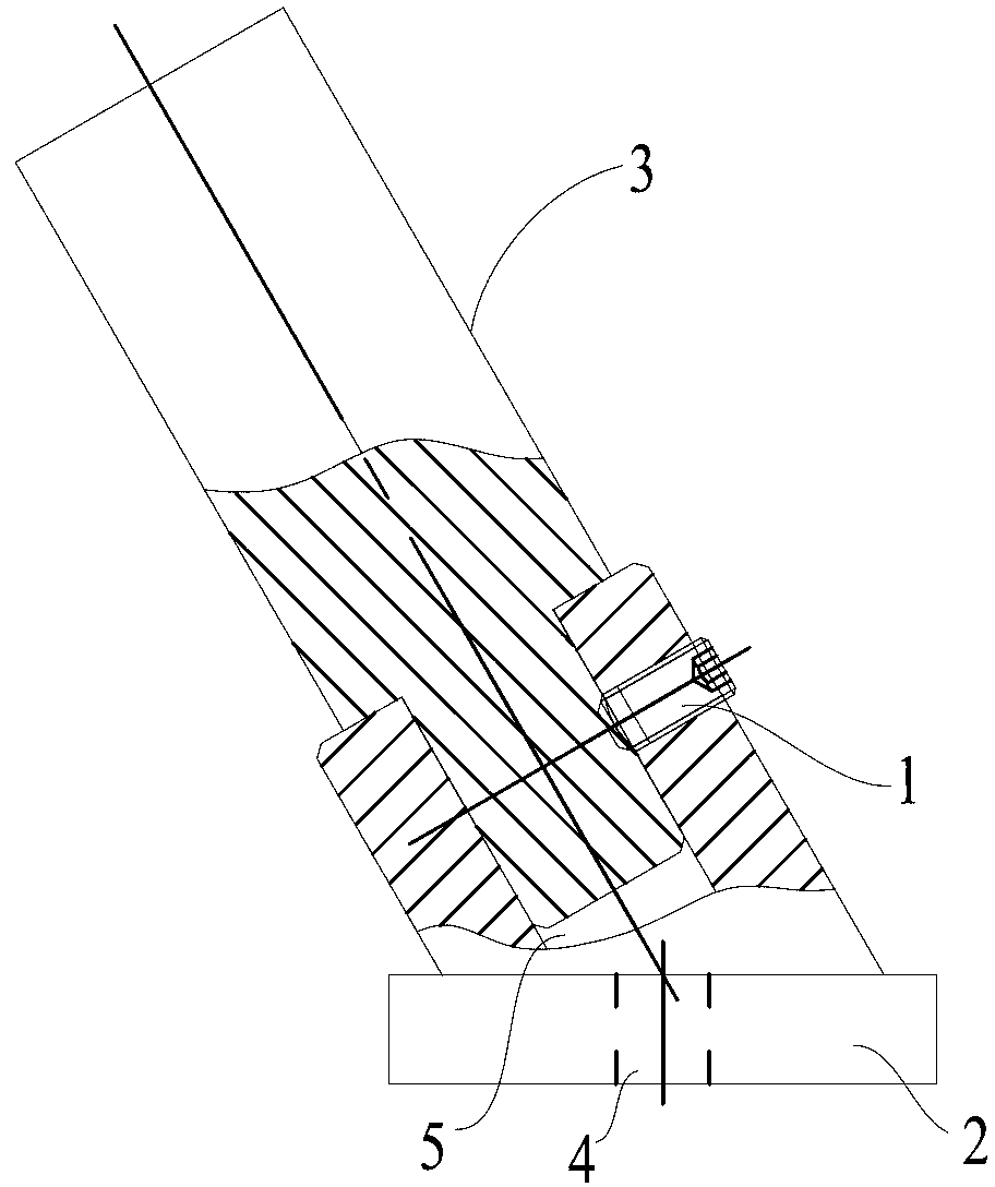 Wire rod adjusting structure of wire drawing machine