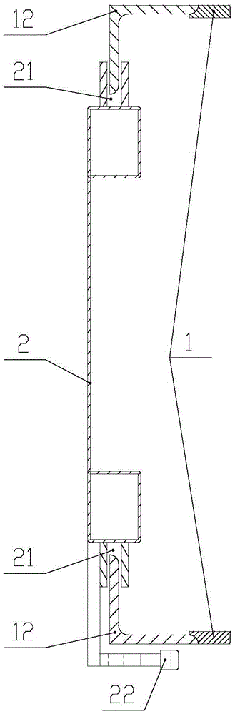 Construction hoist cage with automatic opening and closing doors