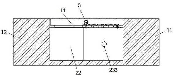 Efficient energy-saving fireproof door