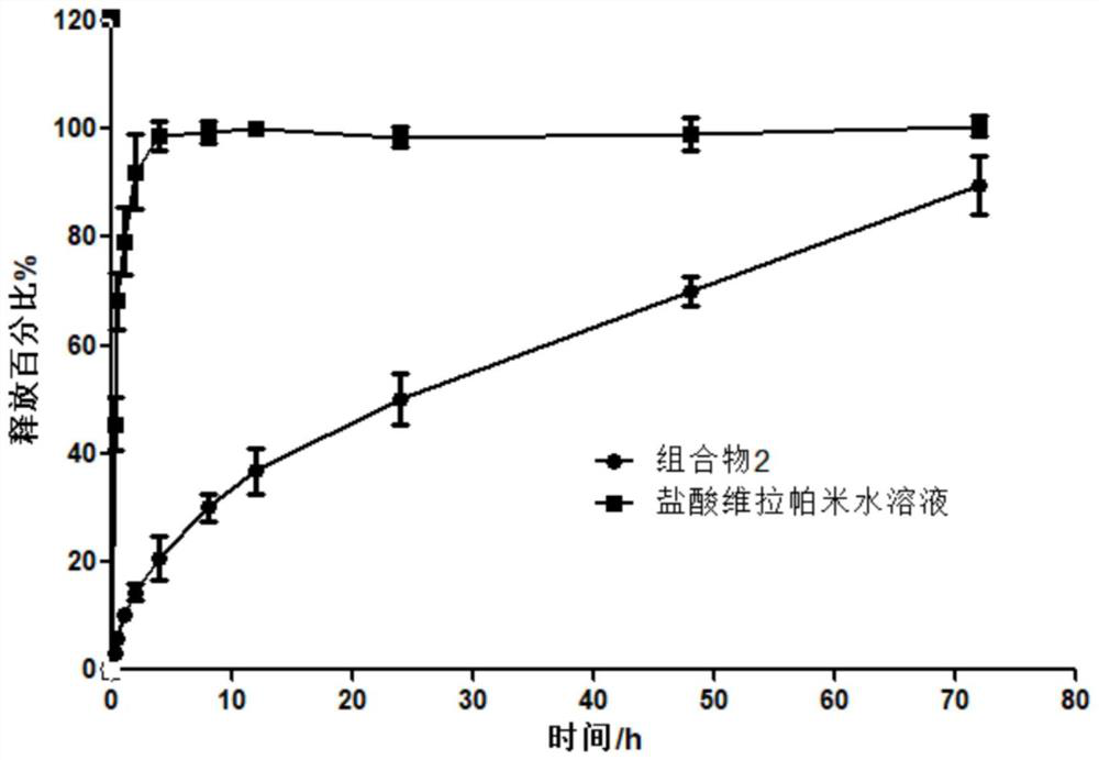 Non-aqueous slow-release drug delivery system