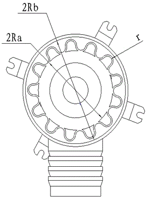 X-ray tube heat dissipation device