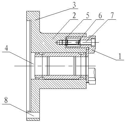 Manufacturing method of pedestal bearing for turbocharger and positioning tool for same