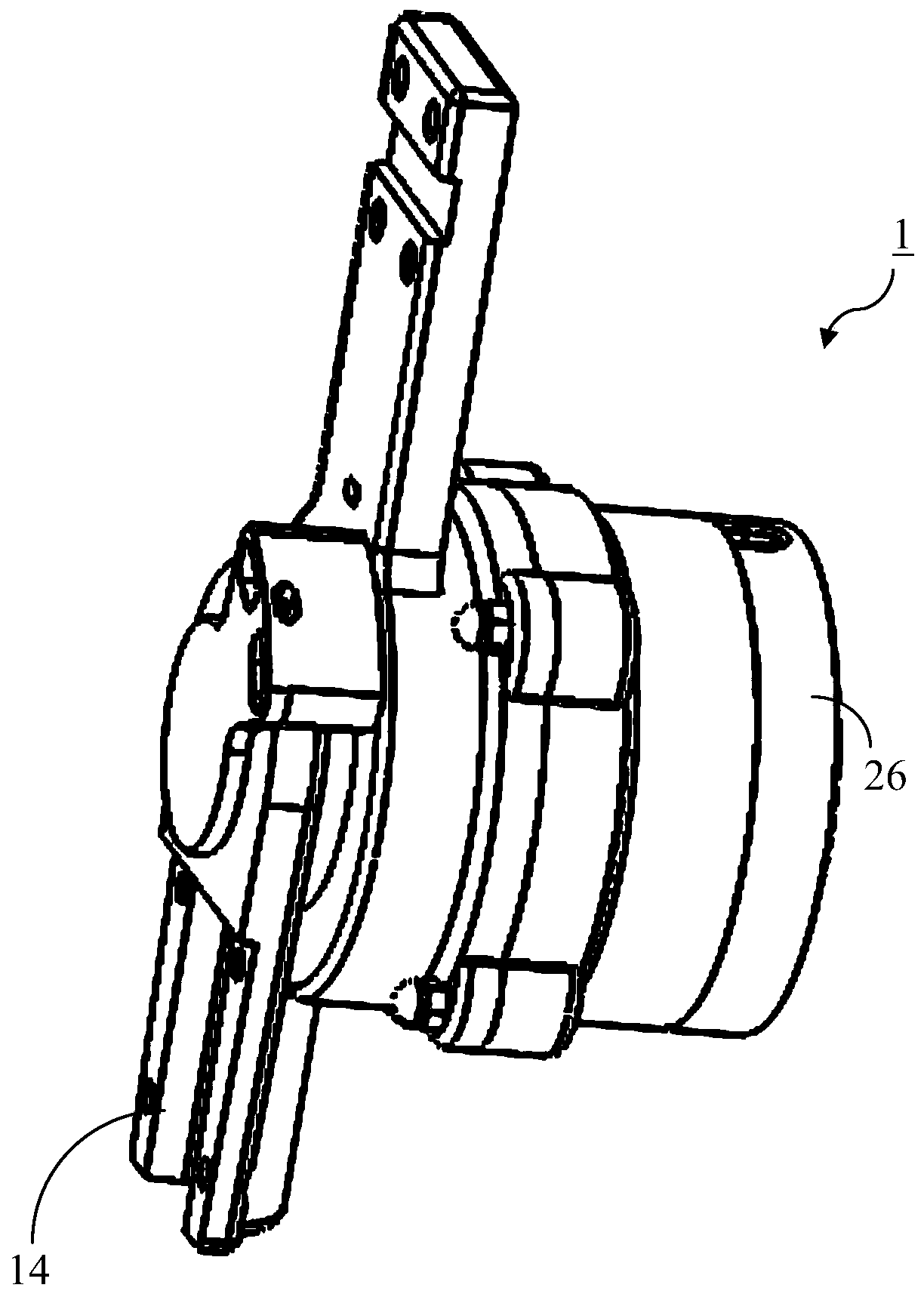 Driving device for exoskeleton robot and exoskeleton robot