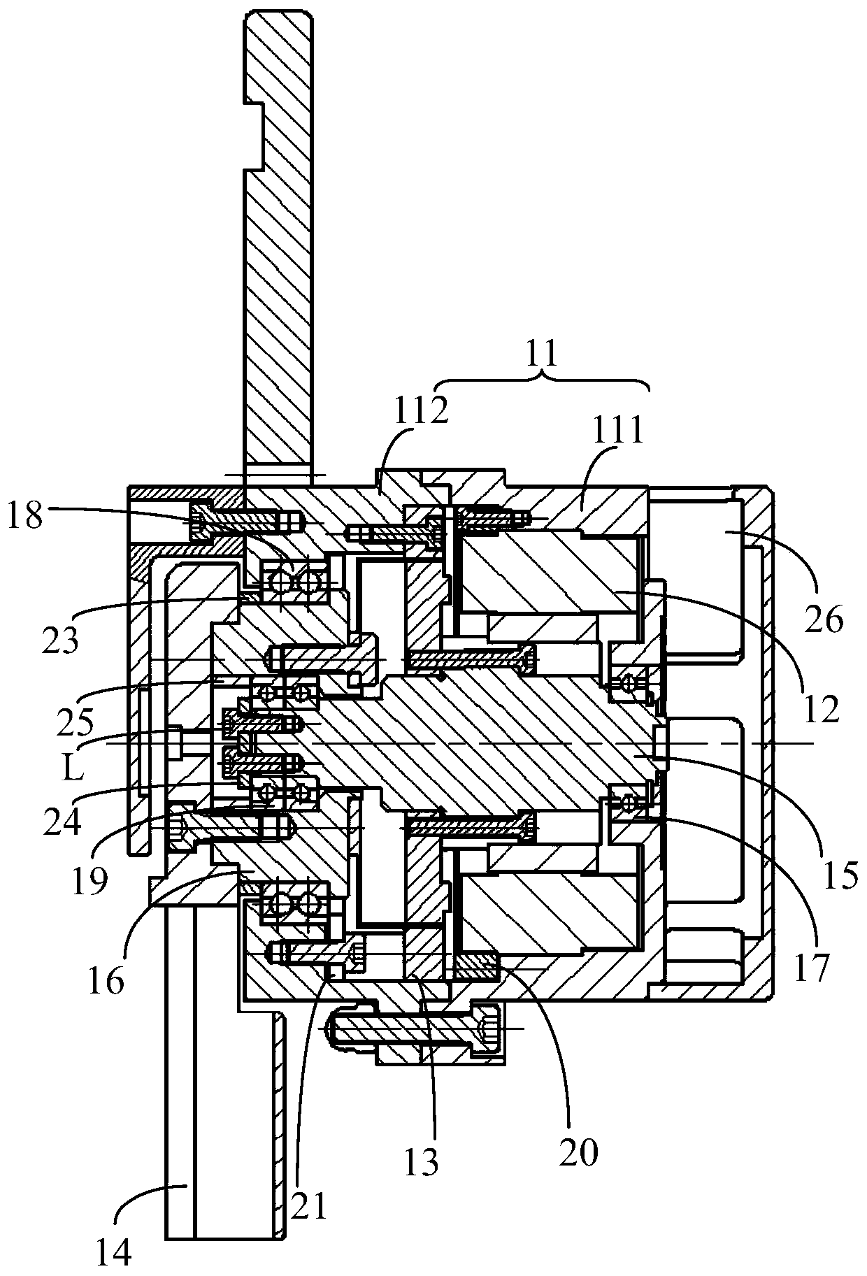 Driving device for exoskeleton robot and exoskeleton robot