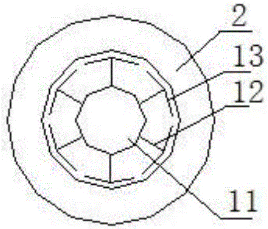 Line-arranging bushing of external connecting line of computer