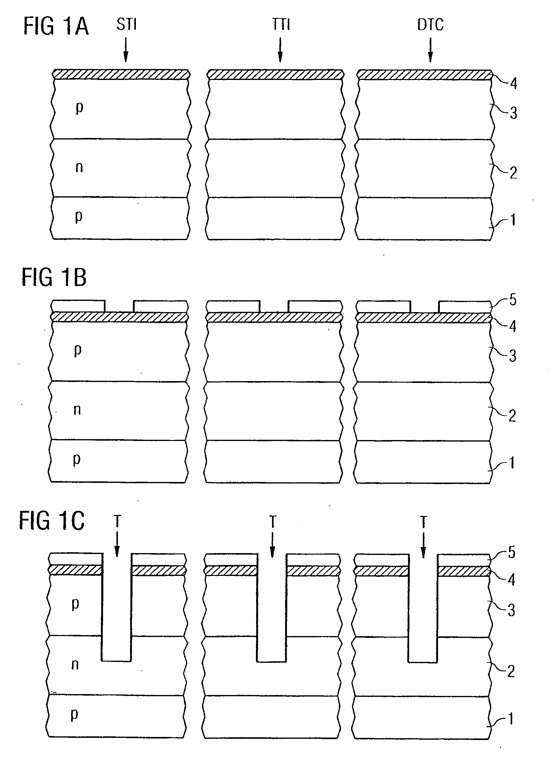 Semiconductor component with trench insulation and corresponding production method