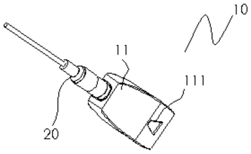 Crack measuring device