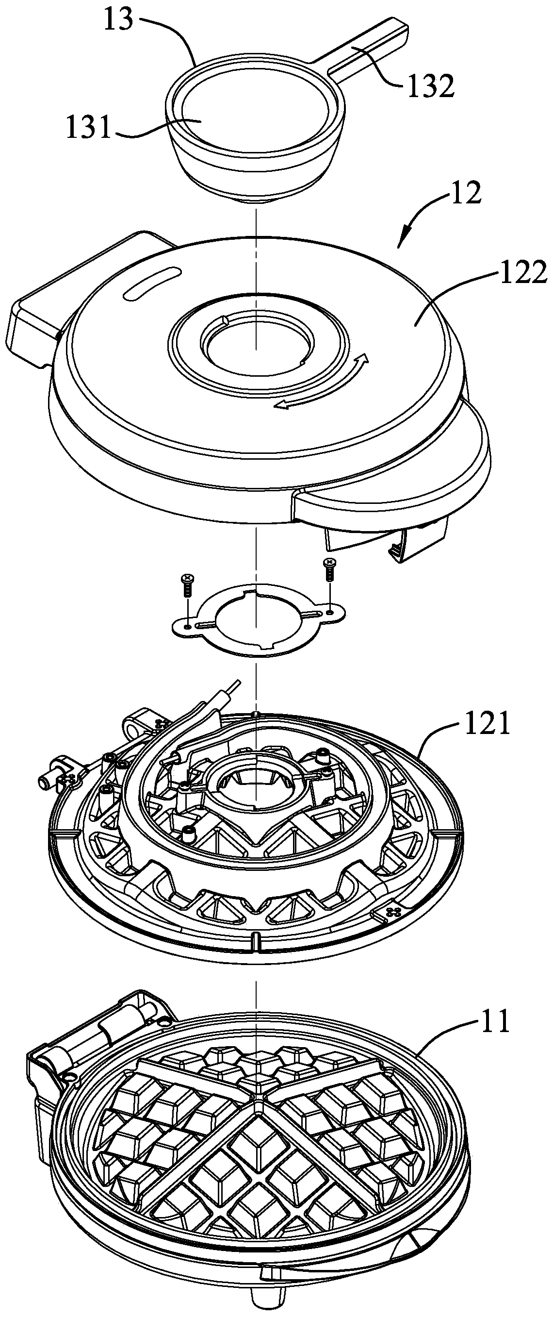 Storage device for food grill