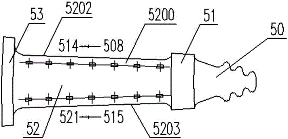 Calibration system and calibration method for blade vibration stress distribution