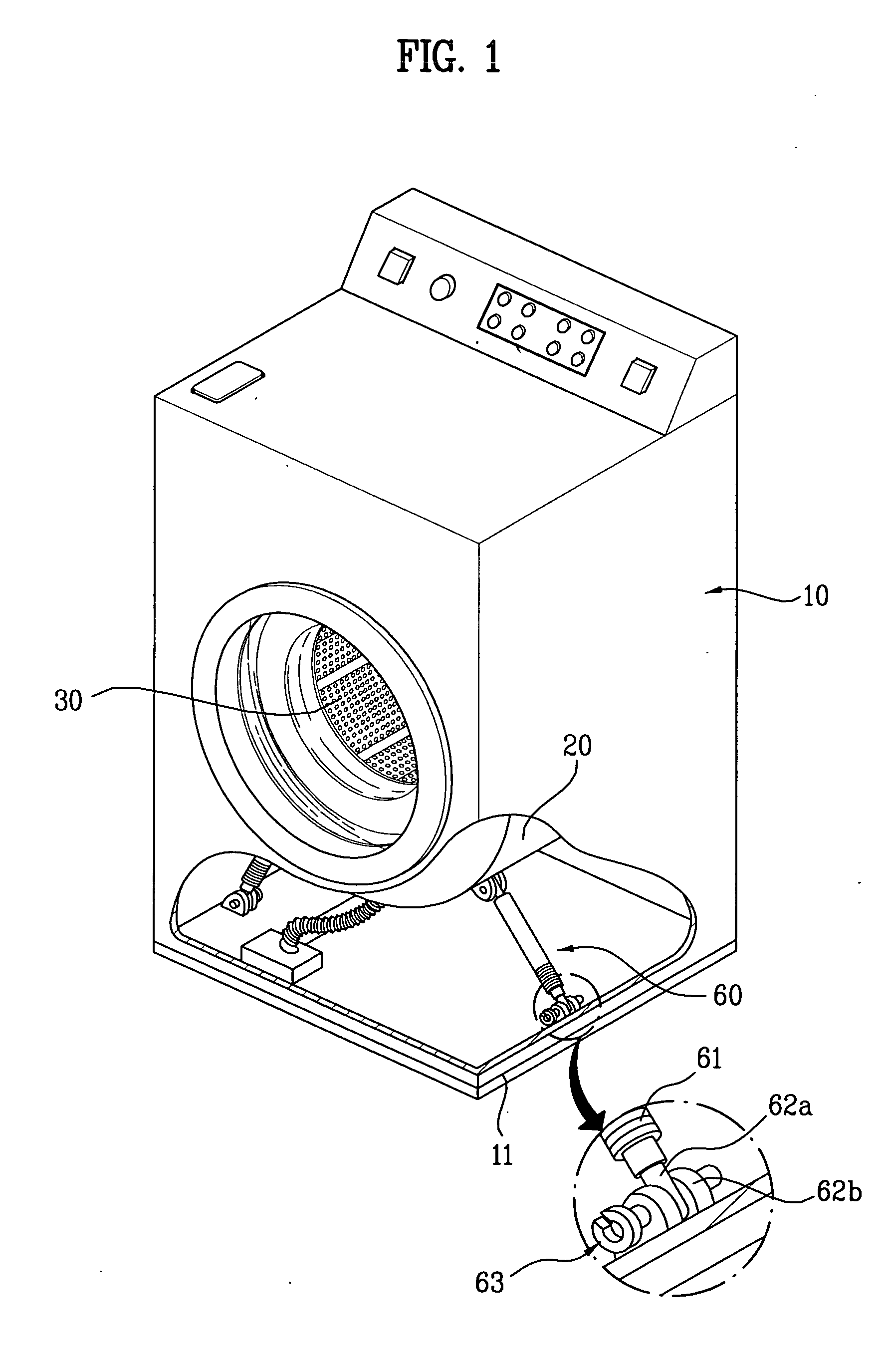 Damper assembly and washing machine using the same