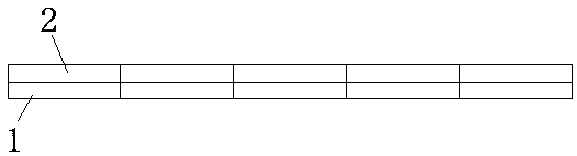 Plate type intramuscular effect paste and packing box thereof