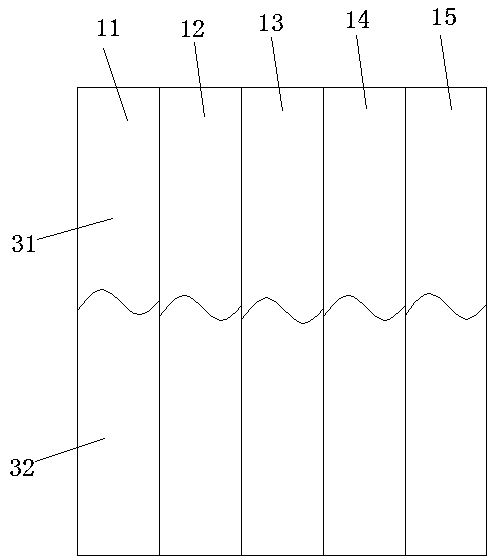 Plate type intramuscular effect paste and packing box thereof