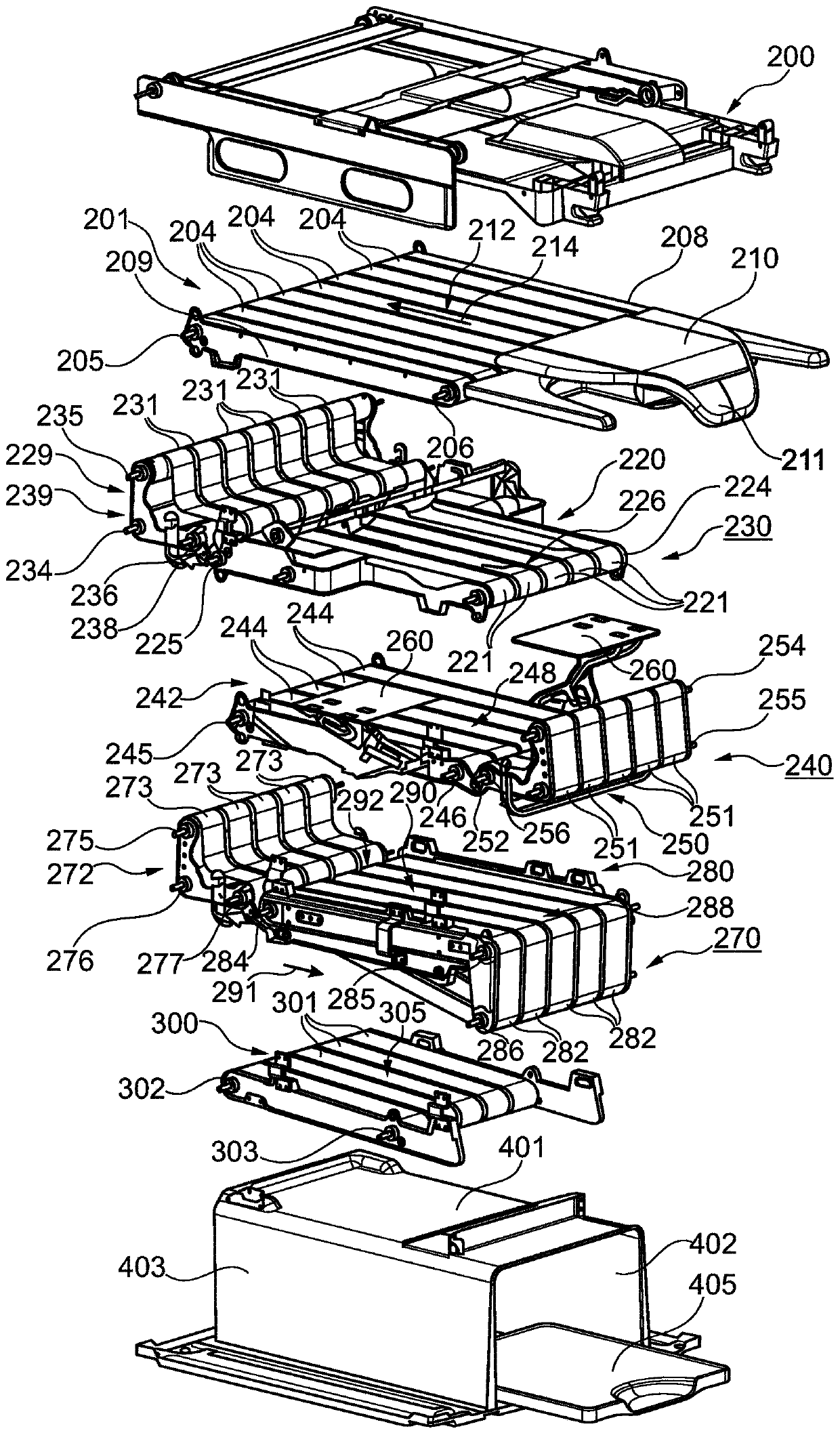 Conveyor device for a folding apparatus for folding textiles