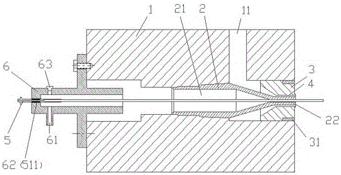 Mold for dry casing production