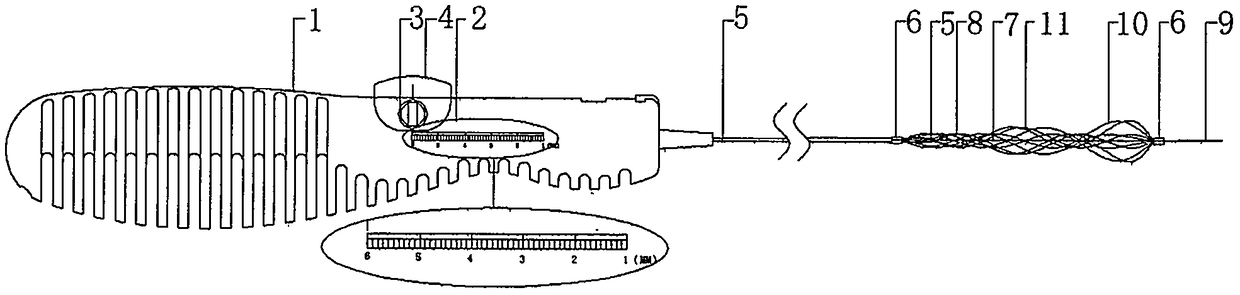 Adjustable and controllable cerebrovascular thrombectomy stent and delivery control system