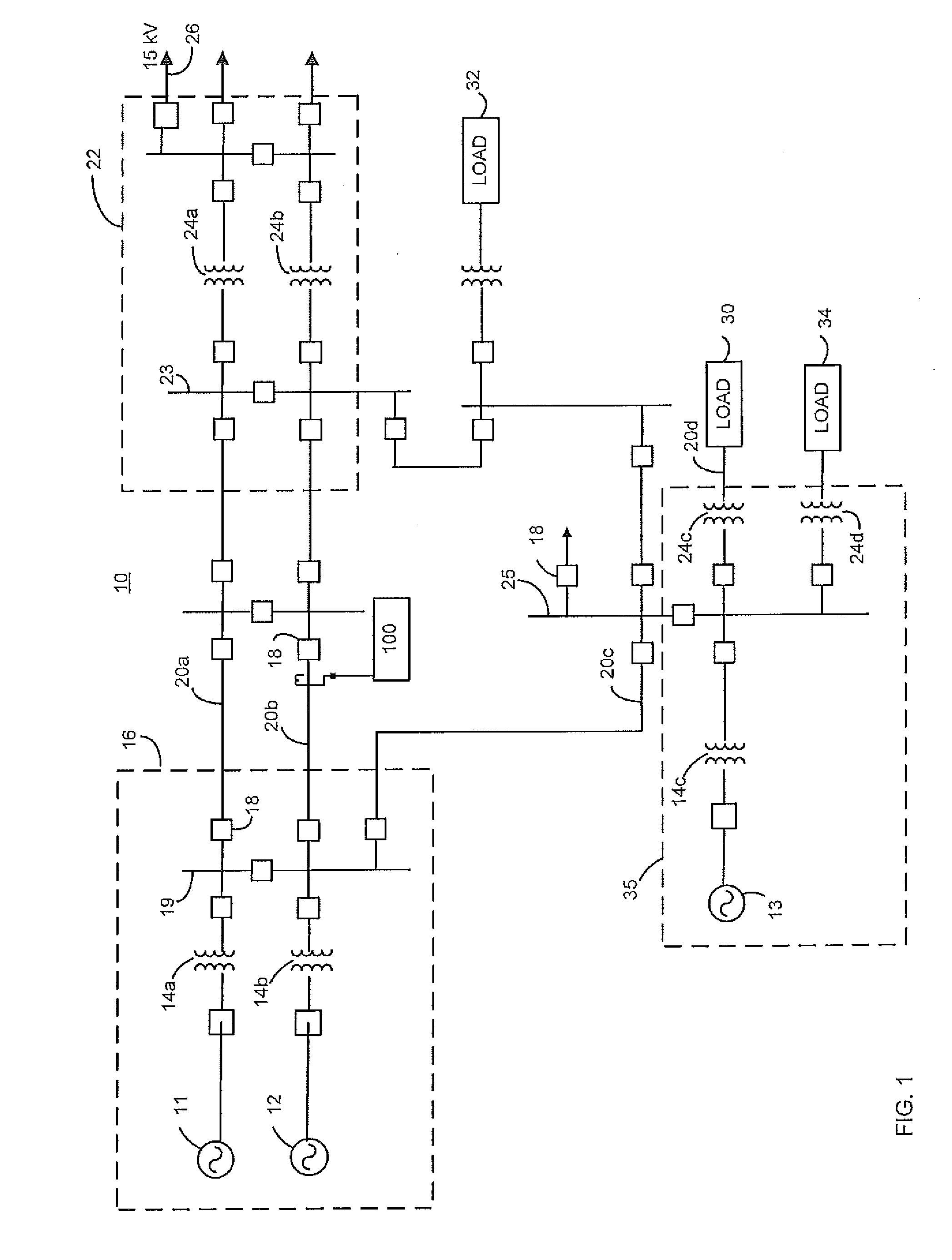 Apparatus and method for estimating synchronized phasors at predetermined times referenced to a common time standard in an electrical system