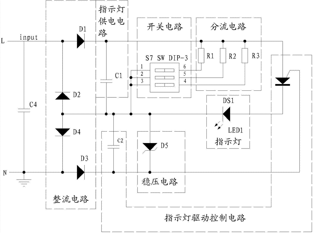 General high-voltage potential indicator