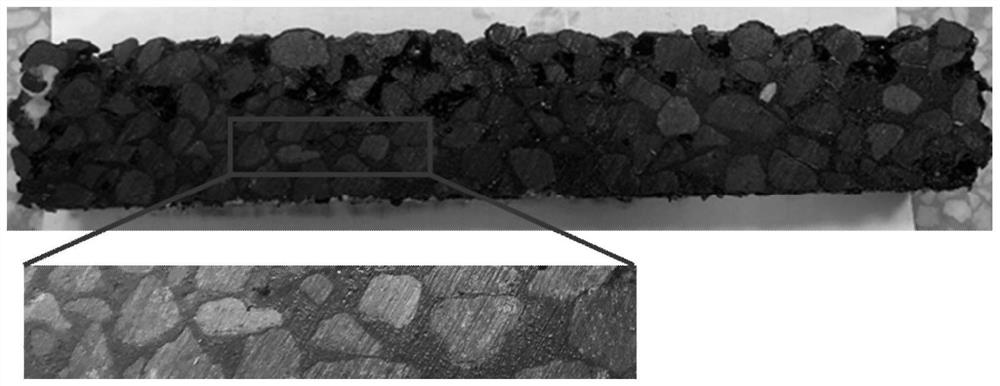 Seamless expansion joint material adopting lime powder modified asphalt mortar of seamless expansion joint material and preparation method thereof