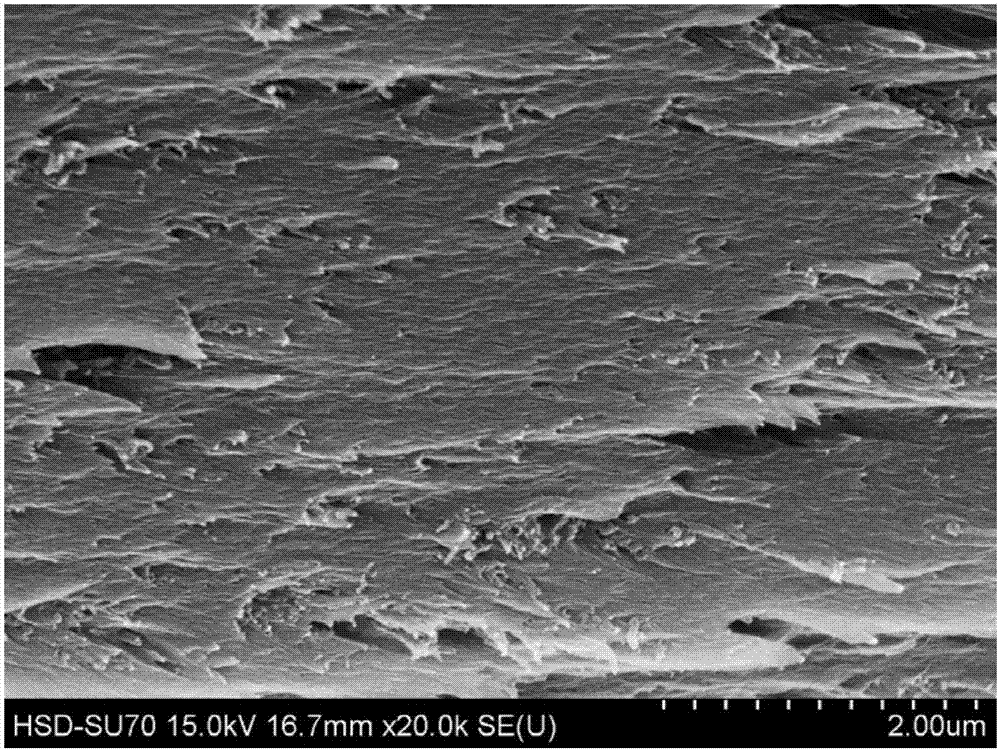 A kind of preparation method of highly hydrophobic fluorinated carbon nanotube/polyimide composite material