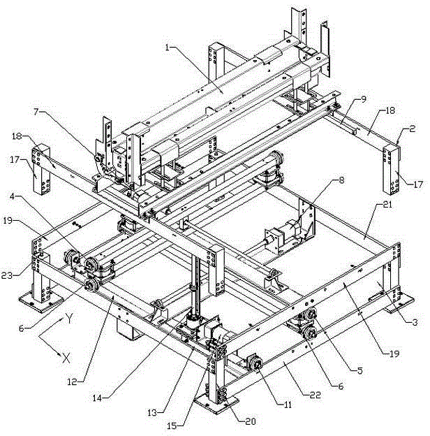 Lift car gravity center tester