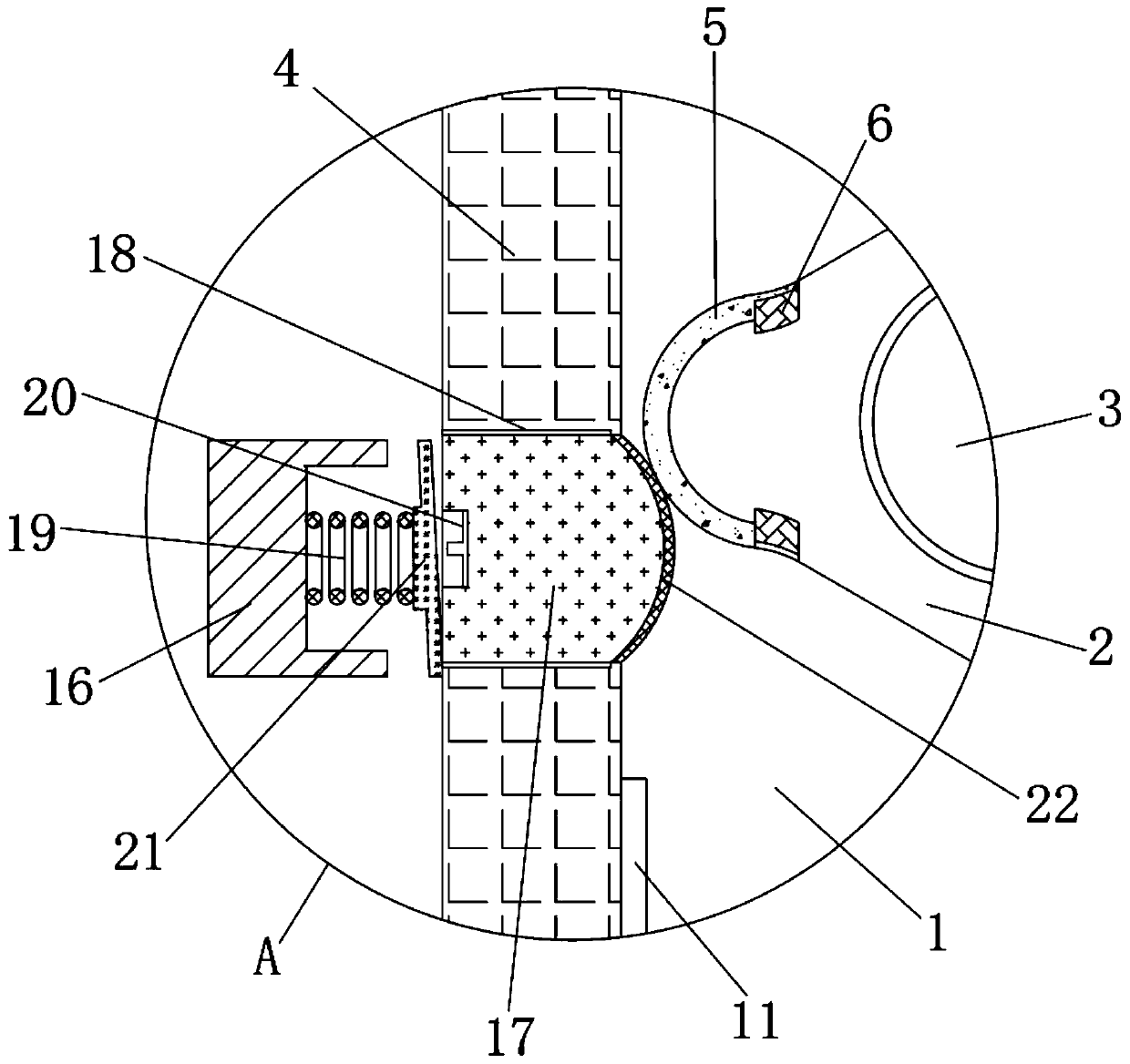 Warp protection buckle