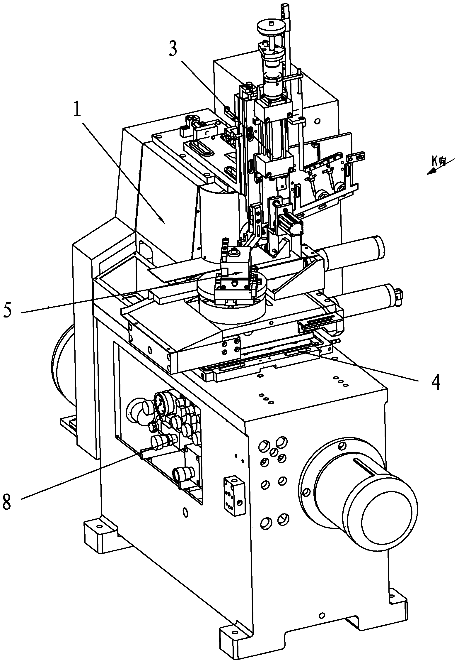 A spherical automatic machine tool