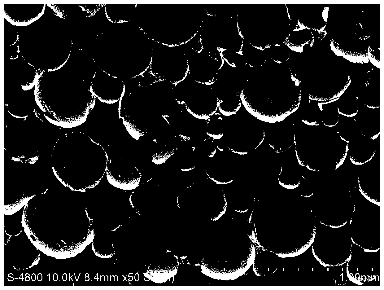 Negative pressure foaming method for preparing epoxy resin foam with air as blowing agent