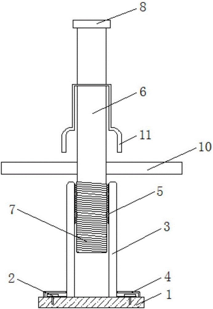 Stand column for building