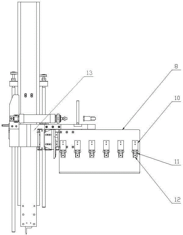 Case unpacking mechanism for case unpacking machine