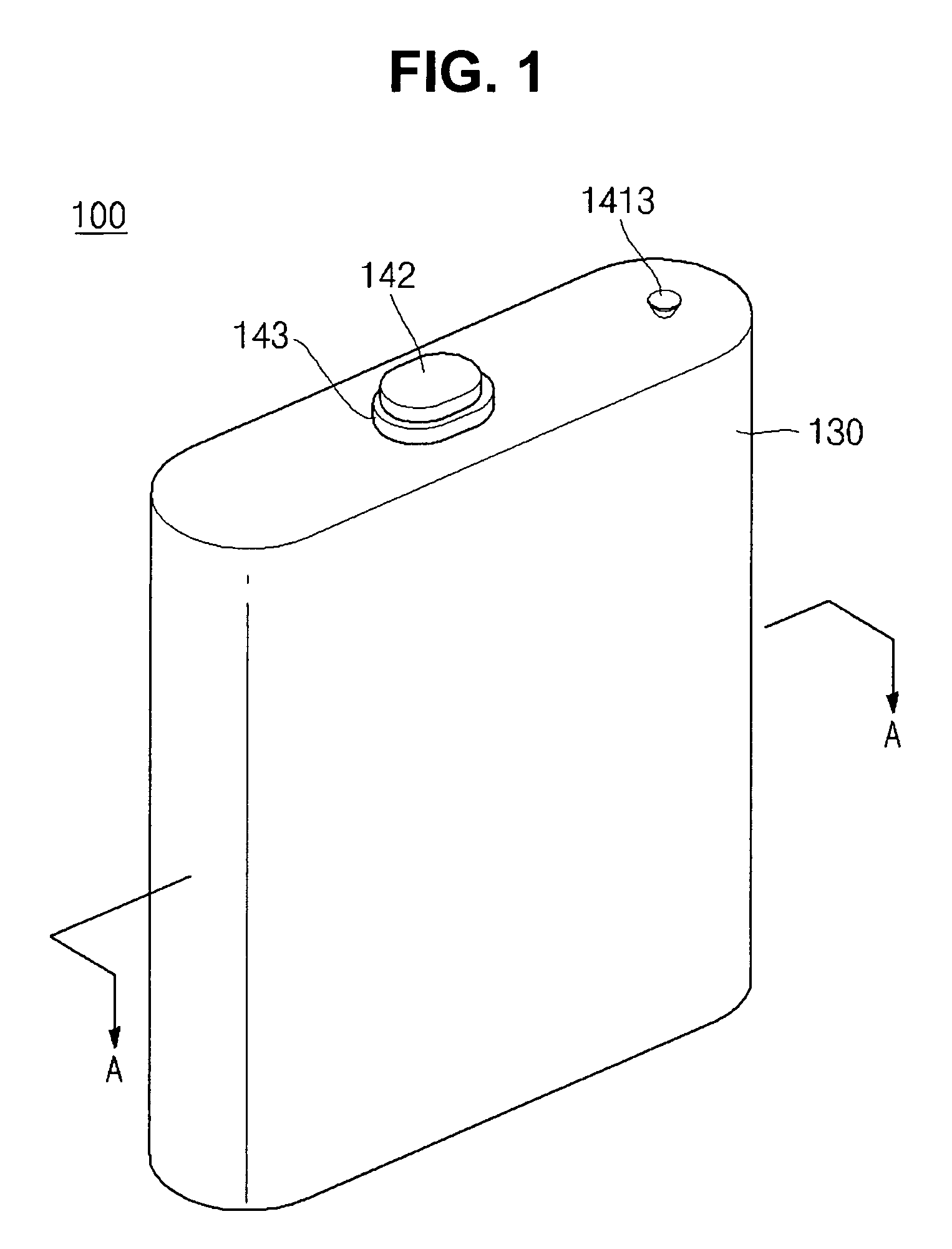Secondary battery with finishing tapes
