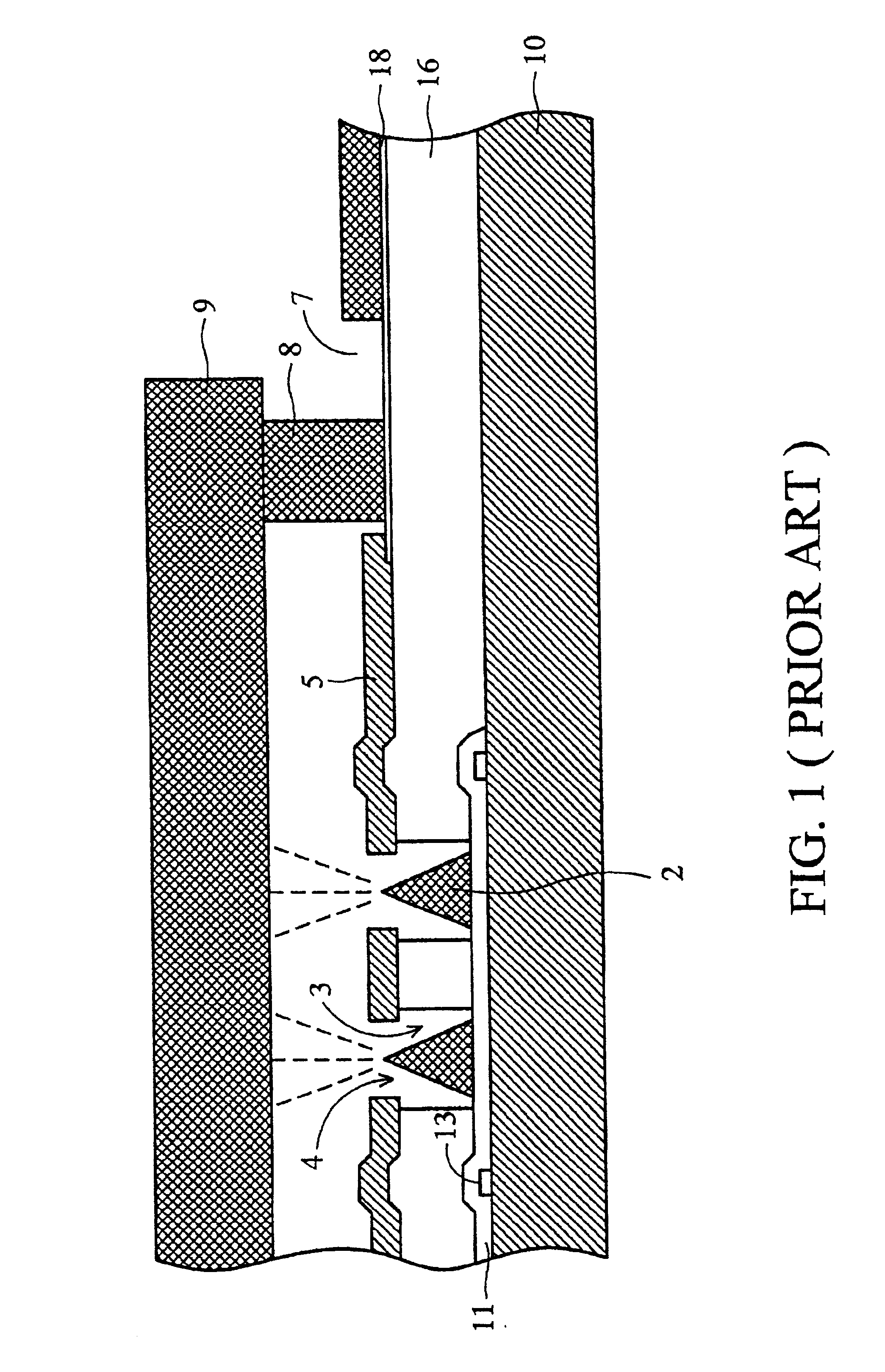 Field emission display cathode (FED) plate with an internal via and the fabrication method for the cathode plate