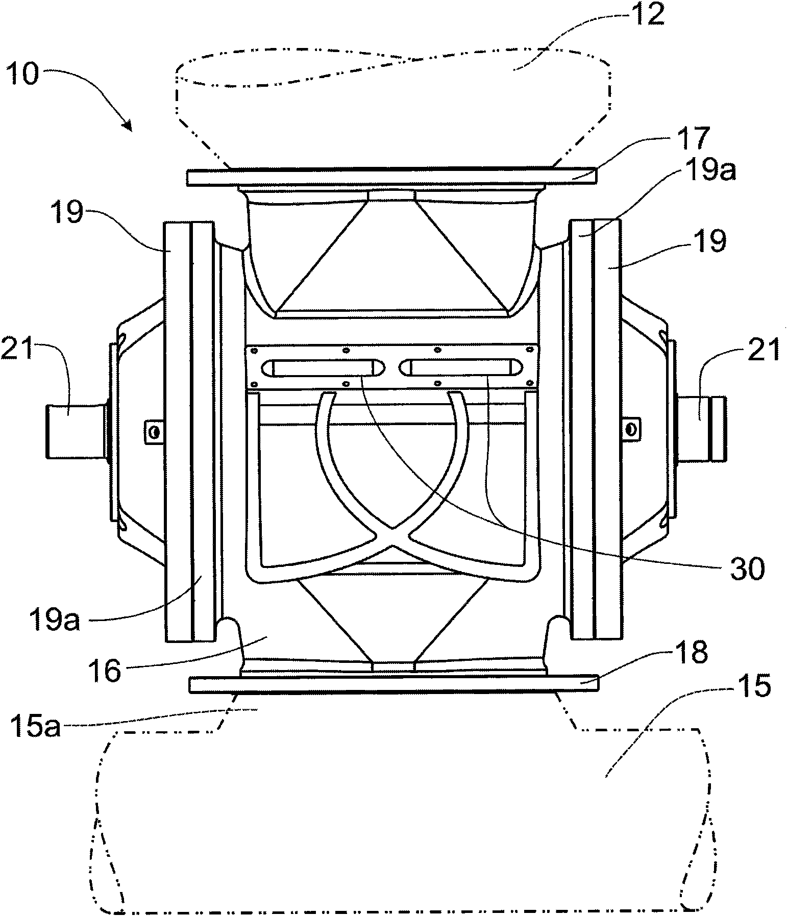 Rotor configuration for a rotary valve