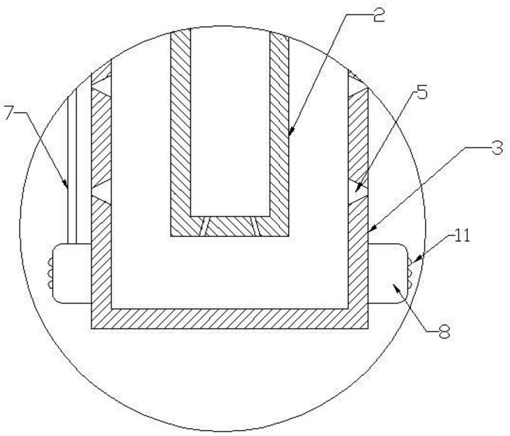 A double-layer self-circulating pressure-holding grouting pipe