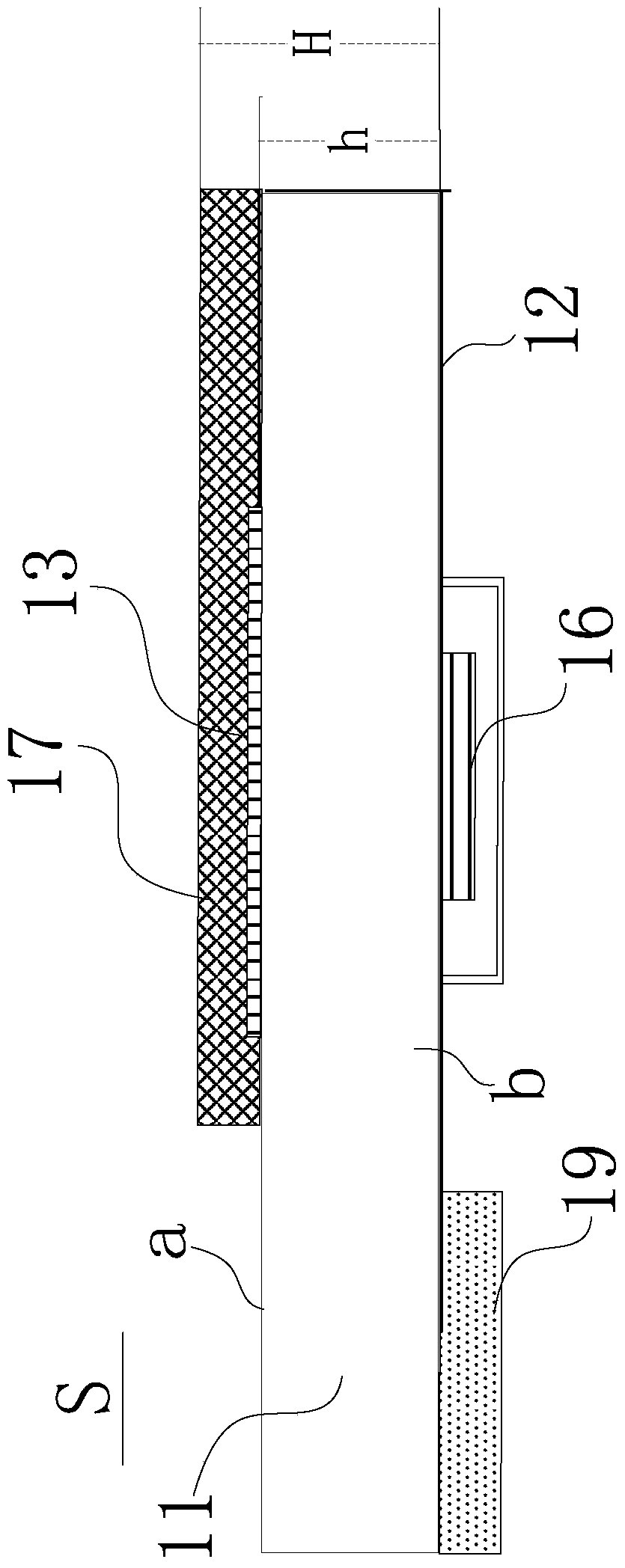Fingerprint identification detection component and its electronic device