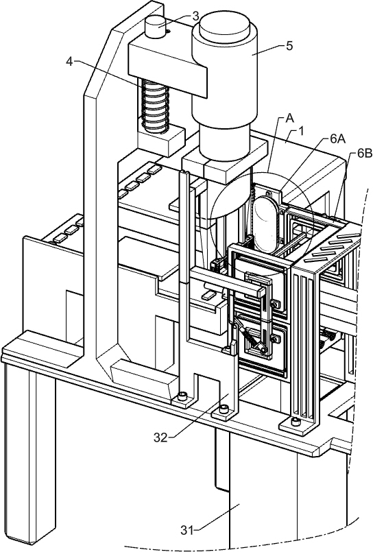 Automatic IED chip wire welding device