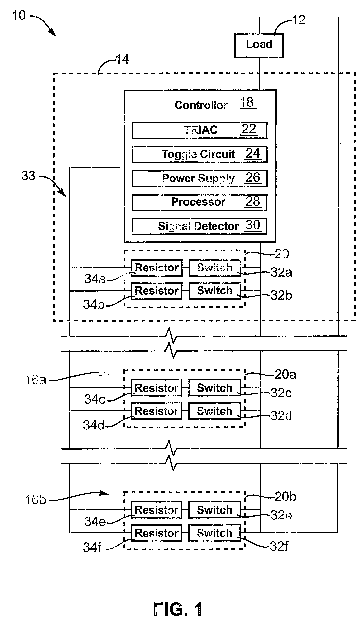 Toggle-style dimmer apparatus and method