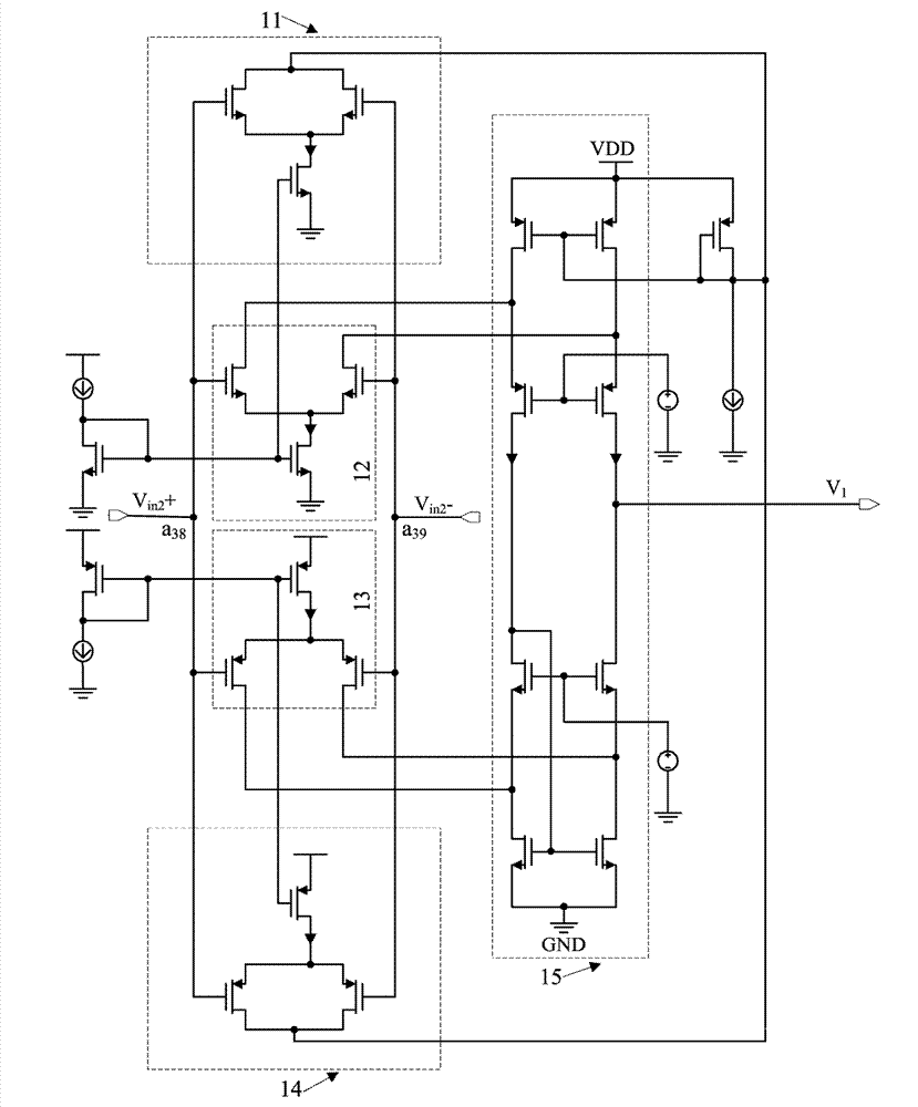 Rail-to-rail operational amplifier