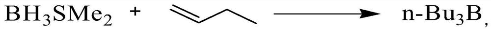 Preparation method of dibutylboron trifluoromethanesulfonate